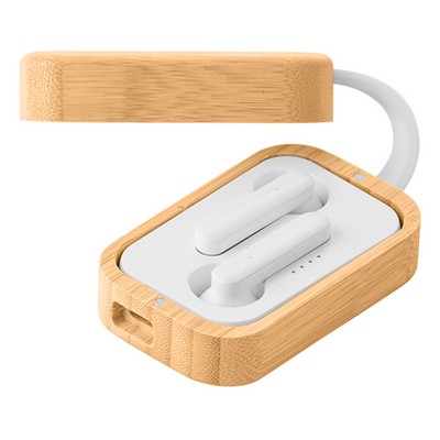 Rockside Bamboo Wireless Earbuds (OFFSHORE CE)