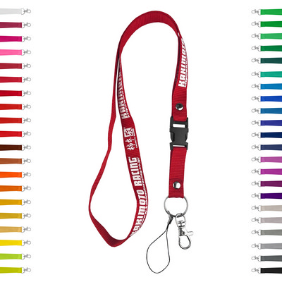 Polyester Lanyards 15mm (OFFSHORE CE)