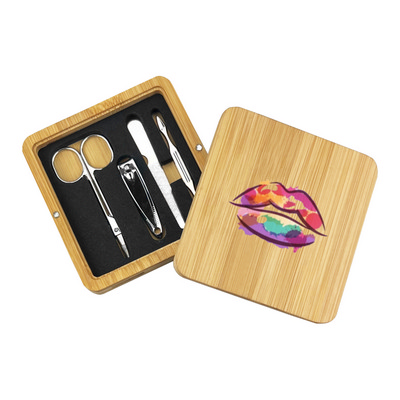 Mulla Bamboo Manicure Set (OFFSHORE CE)