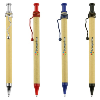 Spiral Recycled Cardboard Pen (OFFSHORE CE)