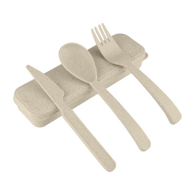 Wheat Straw Utensils Set (OFFSHORE CE)
