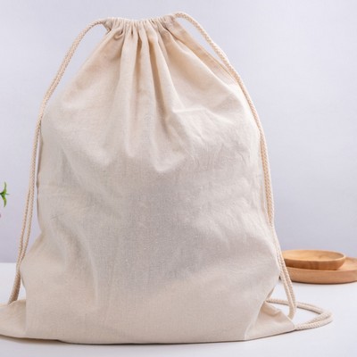 Calico Library Bag Drawstrings (CB003_DC)