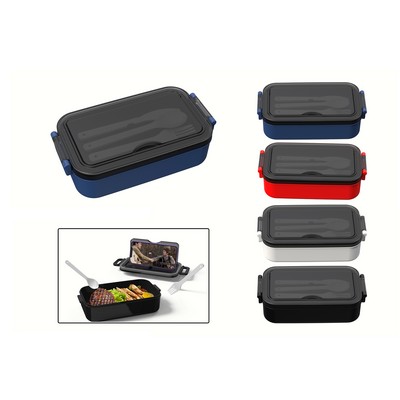 Lunch Box Includes Fork Knife And Spoon (OFFSHORE CE) (DS1546-CE_DC)