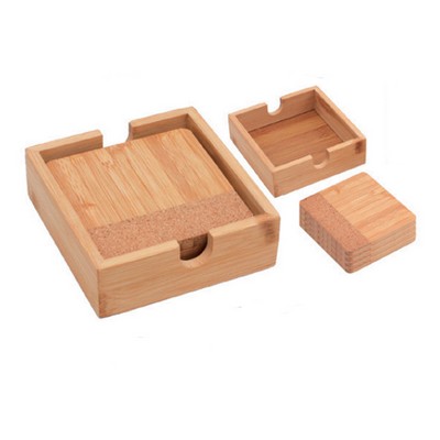 Bamboo Coaster (4pcs in 1) (OFFSHORE CE) (DS1547-CE_DC)