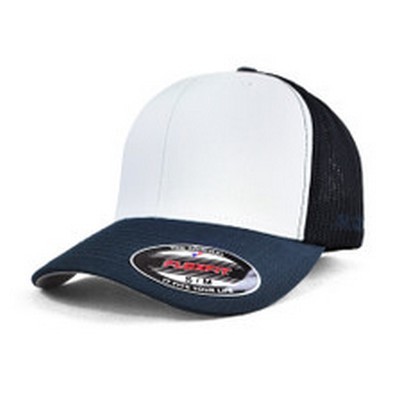 FLEXFIT TRUCKER MESH - WHITE FRONT PANELS