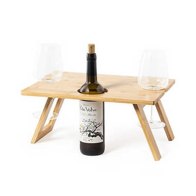 Foldable Table for Wine Lovers