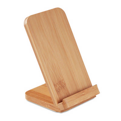 Wirestand- Bamboo wireless charger