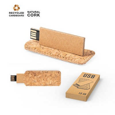 16GB Recycled Cardboard USB