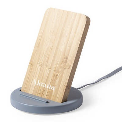 Bamboo and Limestone 10W Wireless charger