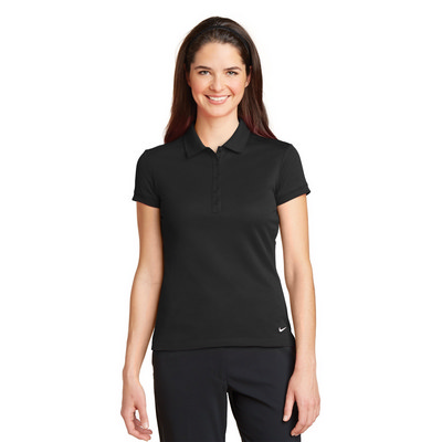 Nike Ladies Dri-FIT Solid Icon Pique Modern Fit Polo. 746100 (746100_ENT)