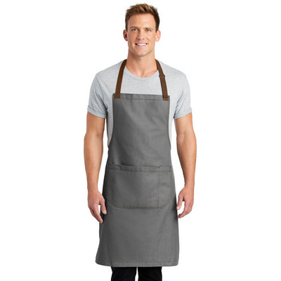 Port Authority Market Full-Length Bib Apron. A800 (A800_ENT)