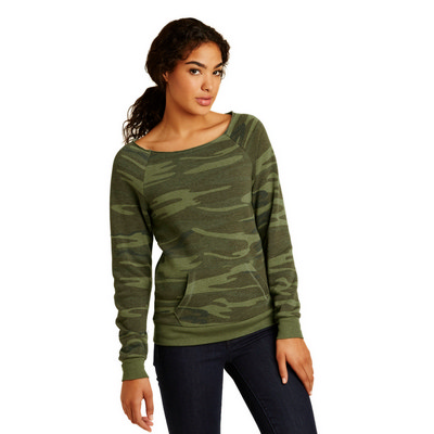 Alternative Womens Maniac Eco -Fleece Sweatshirt. AA9582 (AA9582_ENT)