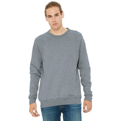 BELLA+CANVAS Unisex Sponge Fleece Raglan Sweatshirt. BC3901 (BC3901_ENT)