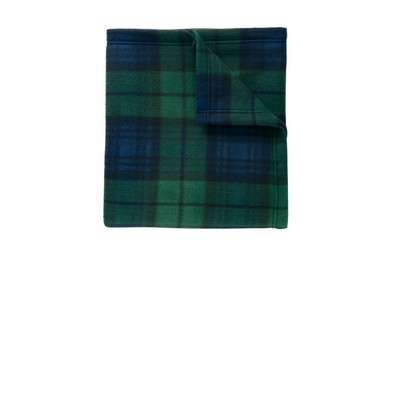 Port Authority Core Printed Fleece Blanket. BP61 (BP61_ENT)