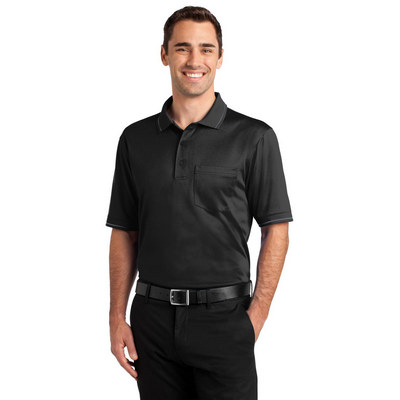 CornerStone Select Snag-Proof Tipped Pocket Polo. CS415 (CS415_ENT)