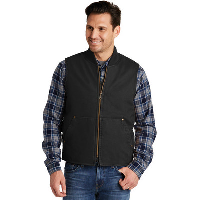 CornerStone Washed Duck Cloth Vest. CSV40 (CSV40_ENT)