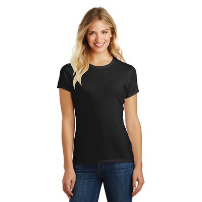 District Made Ladies Perfect Blend Crew Tee.: XS - XL