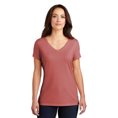 District Womens Perfect Tri V-Neck Tee.: XS - XL