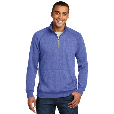 District Made Mens Lightweight Fleece 14-Zip. DM392 (DM392_ENT)