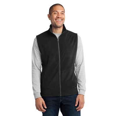 Port Authority Microfleece Vest.: XS - XL