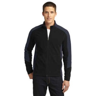 Port Authority Colorblock Microfleece Jacket. F230 (F230_ENT)
