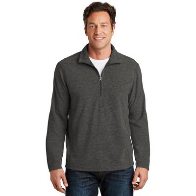 Port authority heather microfleece store