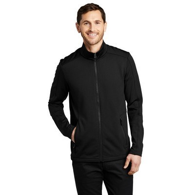 Port Authority Grid Fleece Jacket. F239 (F239_ENT)
