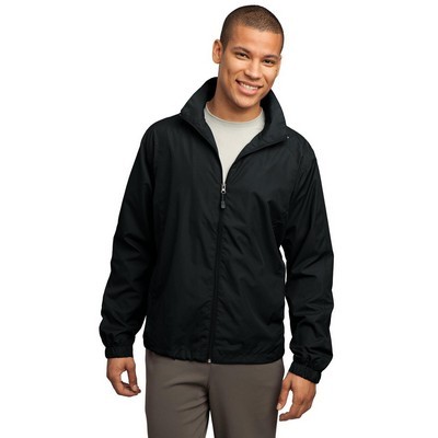 Sport-Tek Full-Zip Wind Jacket.: XS - XL