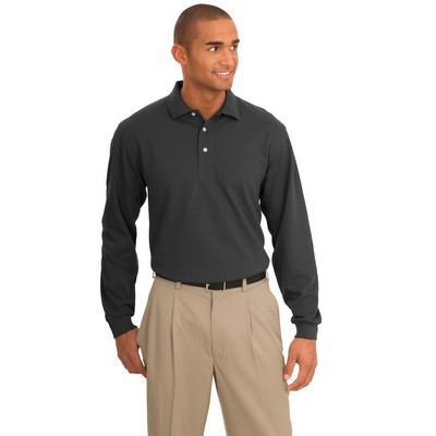 Port Authority Rapid Dry Long Sleeve Polo.: XS - XL