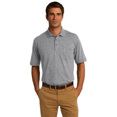 Port & Company Core Blend Jersey Knit Pocket Polo - 5XL