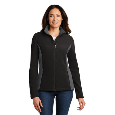 Port Authority Ladies Colorblock Value Fleece Jacket. L216 (L216_ENT)