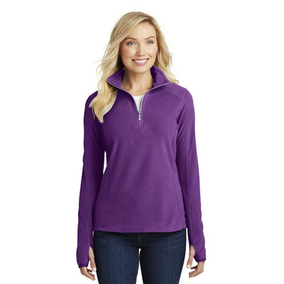 Port Authority Ladies Microfleece 12-Zip Pullover. L224 (L224_ENT)