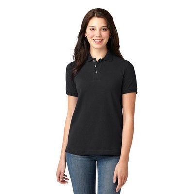 Port Authority Ladies Heavyweight Cotton Pique Polo - 3XL