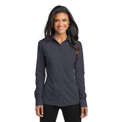 Port Authority Ladies Dimension Knit Dress Shirt. L570 (L570_ENT)