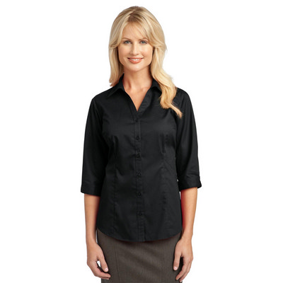 IMPROVED Port Authority Ladies 34-Sleeve Blouse. L6290 (L6290_ENT)