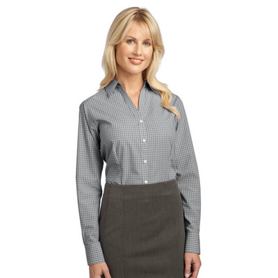 Port Authority Ladies Plaid Pattern Easy Care Shirt. L639 (L639_ENT)