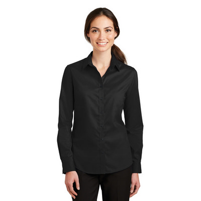 Port Authority Ladies SuperPro Twill Shirt. L663 (L663_ENT)