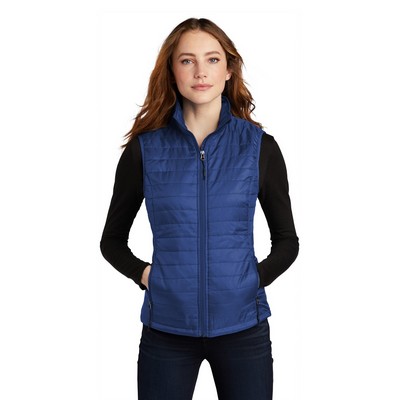 Port Authority Ladies Packable Puffy Vest: XS - XL