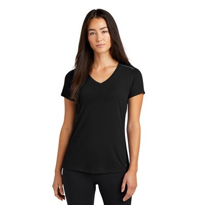 OGIO ENDURANCE Ladies Peak V-Neck Tee - 2XL