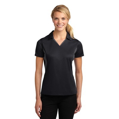 Sport-Tek Ladies Side Blocked Micropique Sport-Wick Polo.: XS - XL