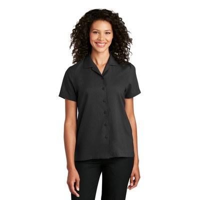 Port Authority Ladies Short Sleeve Performance Staff Shirt LW400 (LW400_ENT)