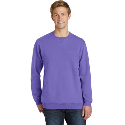Port & Company Pigment-Dyed Crewneck Sweatshirt. PC098 (PC098_ENT)