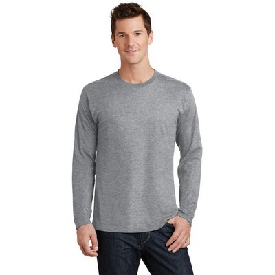 Port & Company Long Sleeve Fan Favorite Tee.: S - XL