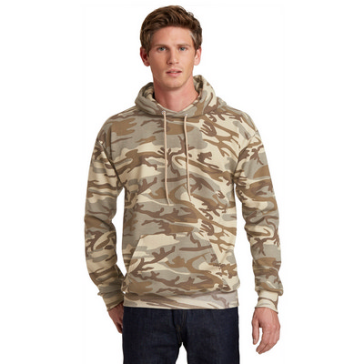 Port & Company Core Fleece Camo Pullover Hooded Sweatshirt. PC78HC (PC78HC_ENT)