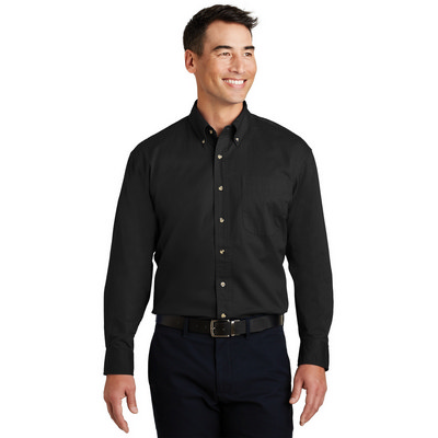 Port Authority Long Sleeve Twill Shirt. S600T (S600T_ENT)