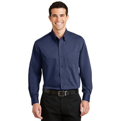 Port Authority Tonal Pattern Easy Care Shirt. S613 (S613_ENT)