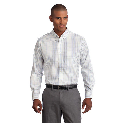 Port Authority Tattersall Easy Care Shirt. S642 (S642_ENT)
