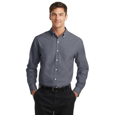 Port Authority SuperPro Oxford Shirt.: XS - XL
