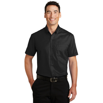 Port Authority Short Sleeve SuperPro Twill Shirt. S664 (S664_ENT)