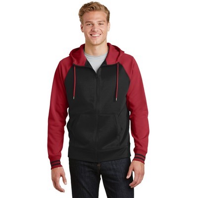 Sport-Tek Sport-Wick Varsity Fleece Full-Zip Hooded Jacket.: XS - XL